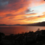 Sunset view from Feel the Sea Villa