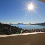Sea view from the 2nd floor balcony