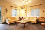 Living zone at 1s floor, Villa Relax, Thassos