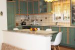 Kitchen at 1st floor, Villa Relax Thassos