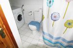 Bathroom at the 1st floor, Villa Relax, Thassos