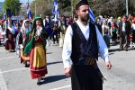 Parade on 25 March in Kavala, Greece