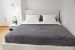 Rock view bedroom with king-size double bed and sofa bed