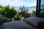 Sea and garden view from the 1st floor