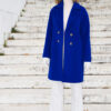 ROYAL BLUE DOUBLE BREASTED COAT